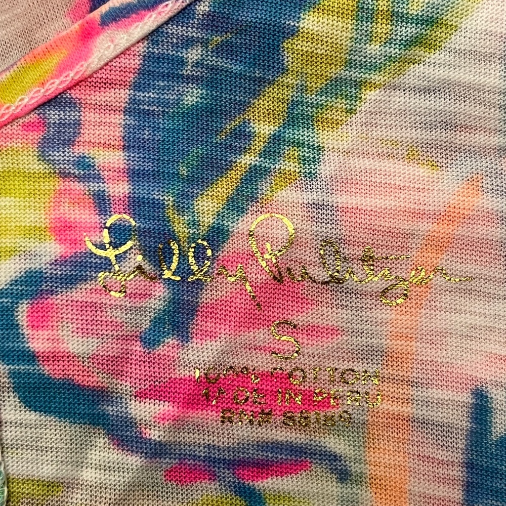 LIKE NEW Lilly Pulitzer Florin Tank - Picture 4 of 5